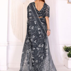 Mameraa Floral Saree - Image 4