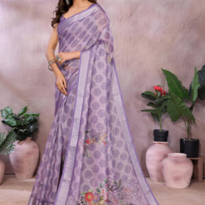 Mameraa Floral Saree - Image 2