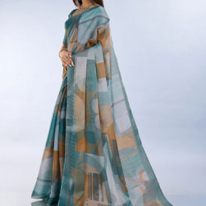 Mameraa Floral Saree - Image 1