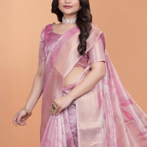 Mameraa Floral Saree - Image 2