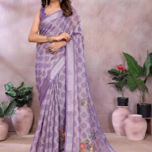 Mameraa Floral Saree - Image 1