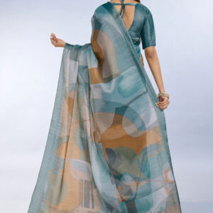 Mameraa Floral Saree - Image 3
