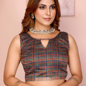 Mameraa Polka Dots Printed Saree - Image 7