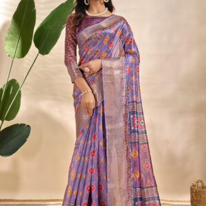 Mameraa Women Ethnic Motifs Printed Saree - Image 1