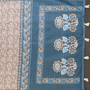 Mameraa Women Ethnic Motifs Printed Saree - Image 7