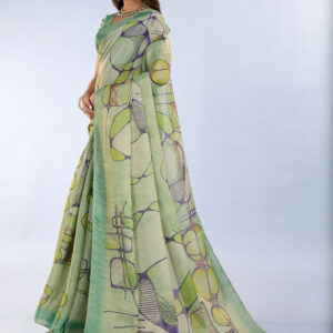 Mameraa Women Floral Saree - Image 1