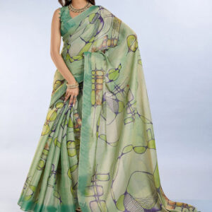 Mameraa Women Floral Saree - Image 5