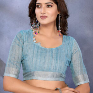 Mameraa Women Printed Floral Saree - Image 7