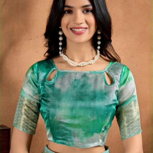 Mameraa Women Tie and Dye Saree - Image 6