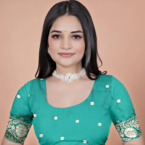 Mameraa Women Woven Design Zari Saree - Image 6