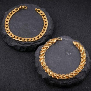 Mameraa Gold-Plated Brass Bracelet - Image 1