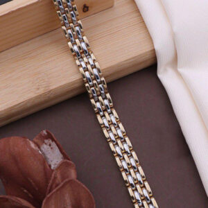Mameraa Men Gold-Plated Link Bracelet - Image 1