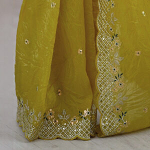 Mameraa Embellished Sequinned Saree - Image 7