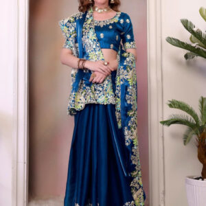Mameraa Embroidered Border Saree - Image 4