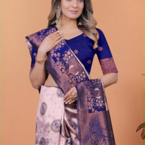 Mameraa Ethnic Motifs Woven Design Saree With Blouse Piece - Image 2