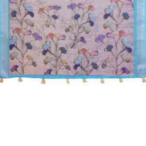 Mameraa Floral Printed Saree - Image 6