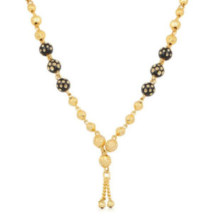 Mameraa Gold-Plated Artificial Beaded Mangalsutra - Image 2