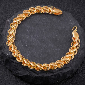 Mameraa Gold-Plated Brass Bracelet - Image 4