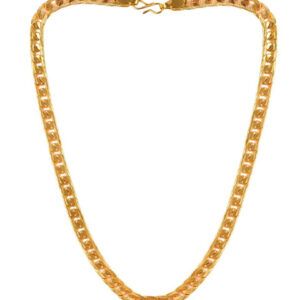 Mameraa Men Gold-Plated Curb Link Chain - Image 3