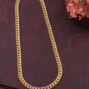 Mameraa Men Gold-Plated Curb Link Chain - Image 2