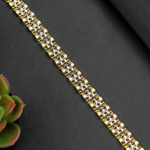 Mameraa Men Gold-Plated Link Bracelet - Image 3