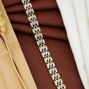 Mameraa Men Gold-Plated Link Bracelet - Image 4
