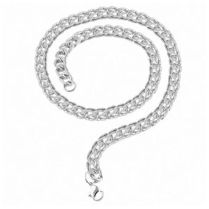 Mameraa Men Stainelss Steel Curb Chain - Image 5
