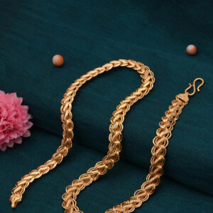 Mameraa Men Twisted Wheat Link Chain - Image 2