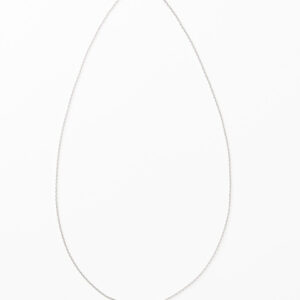 Mameraa Silver-Plated Stone Studded Square Pendant With Chain - Image 2