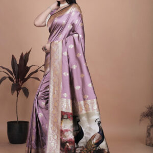 Mameraa Woven Design Saree - Image 3