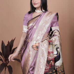Mameraa Woven Design Saree - Image 2