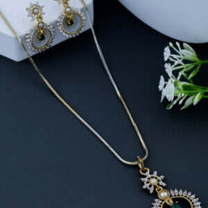 MameraaCubic Zirconia Stone-Studded Jewellery Set - Image 2